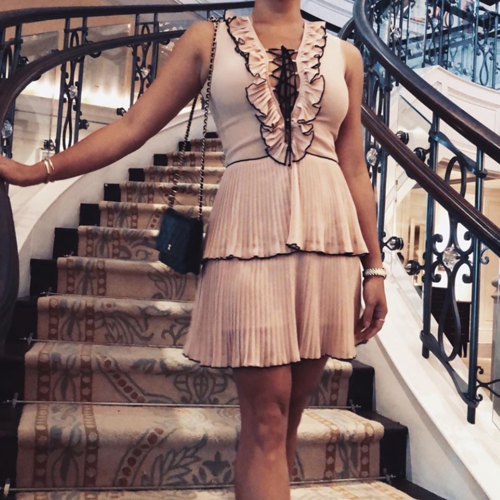 Delfi collective cocktail dress sz S